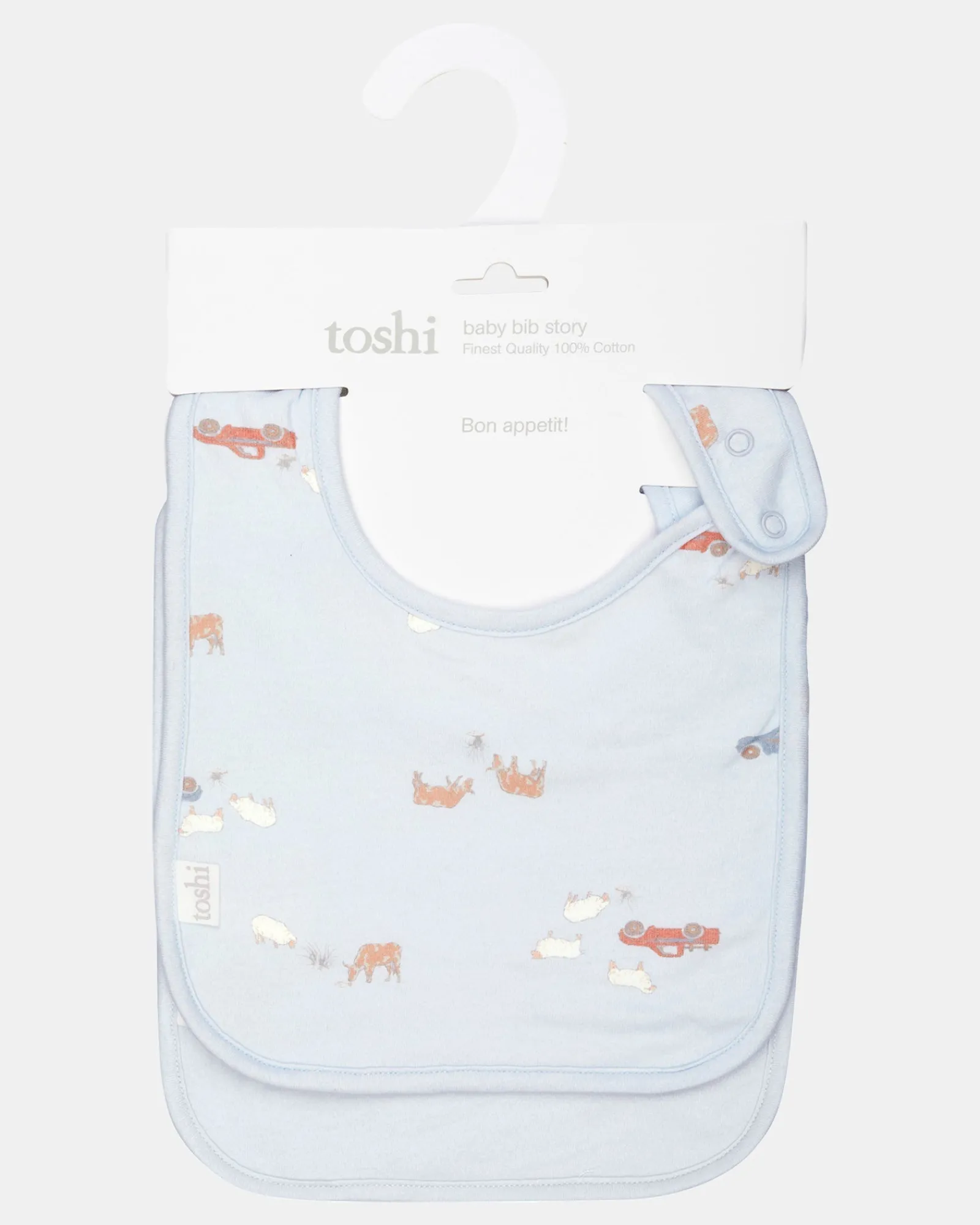 Store Baby Bib Story - 2pcs Clearance