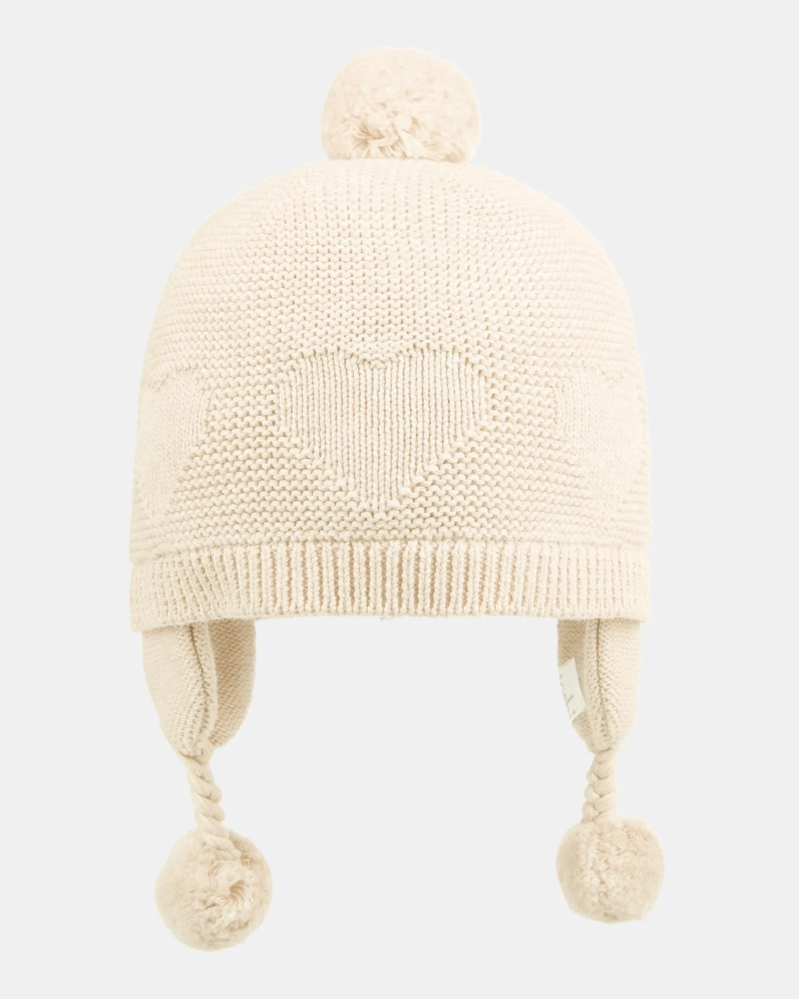 Clearance Organic Earmuff Heart Beanies