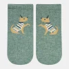 Hot Organic Socks Ankle Jacquard Socks & Tights