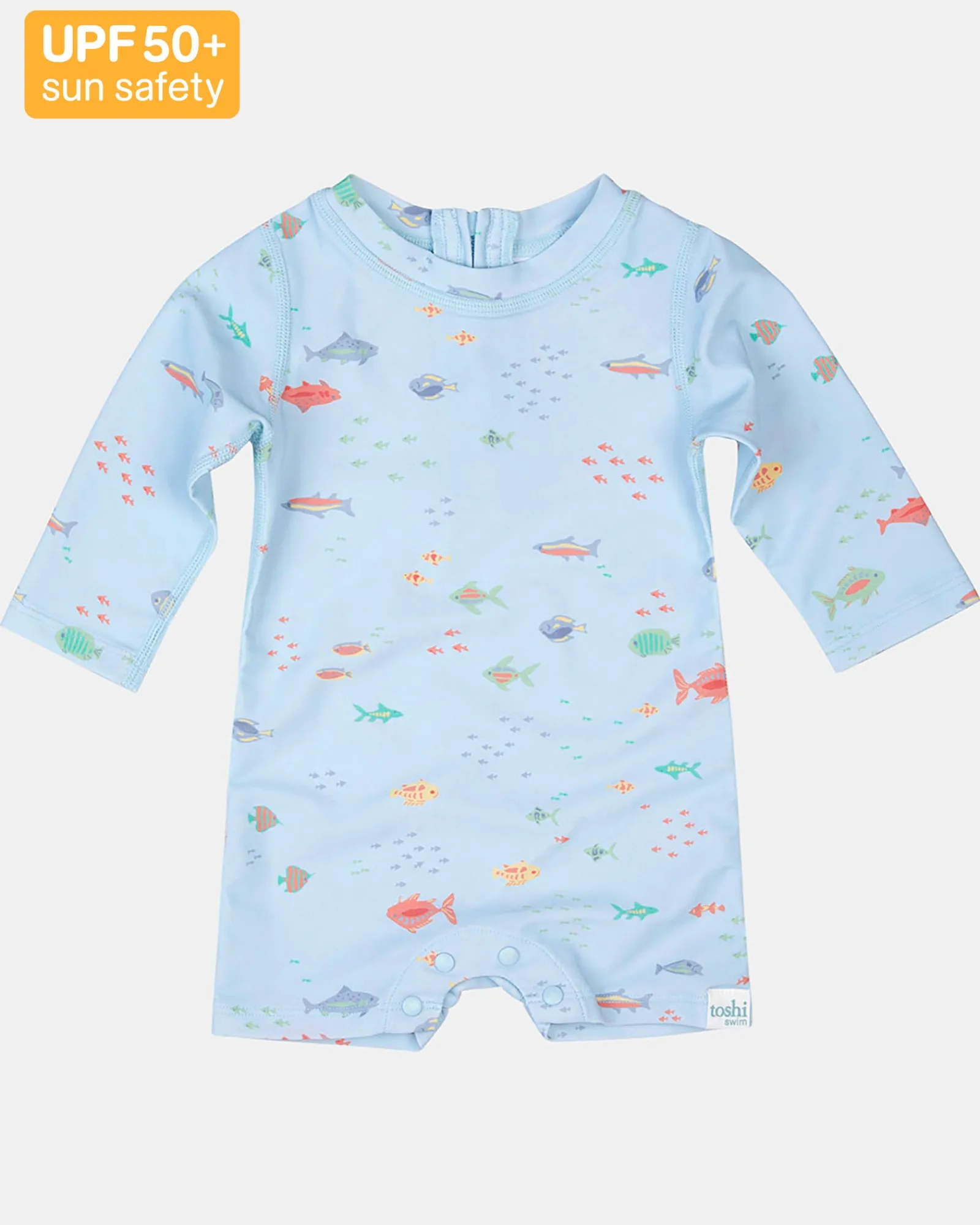 Best Sale Swim Baby Onesie L/S Classic Clearance