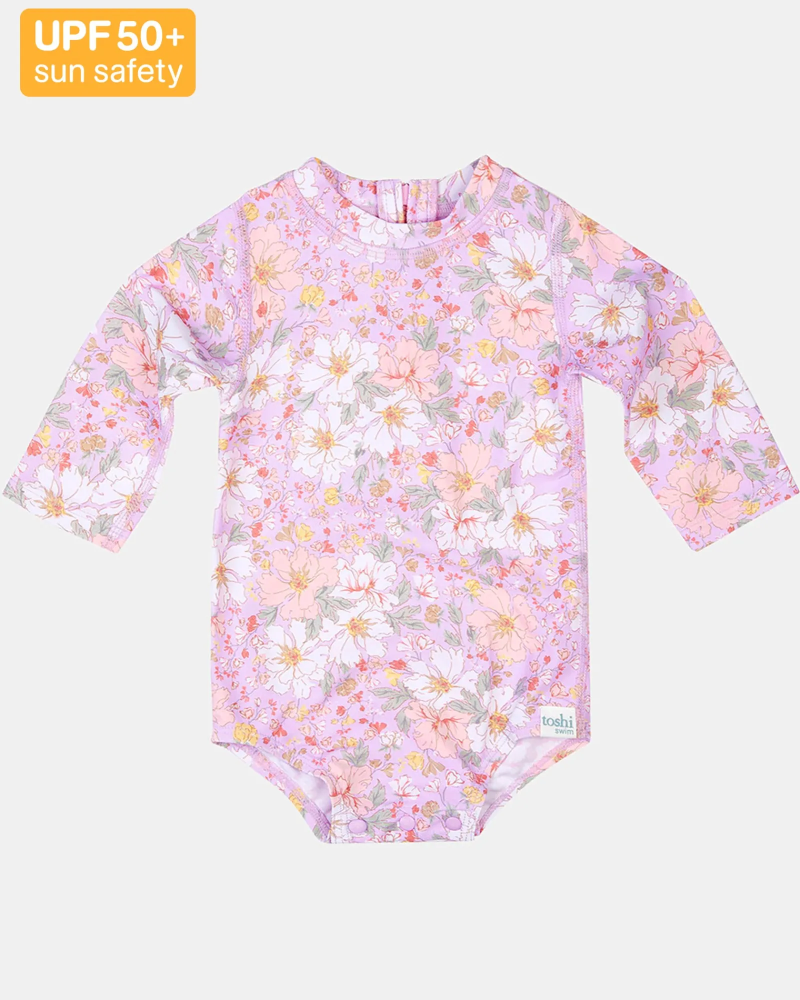 Best Sale Swim Baby Onesie L/S Classic Clearance